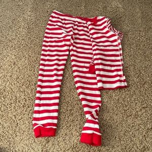 Striped Christmas jammies